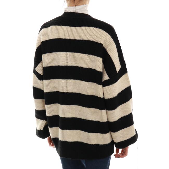 CARDIGAN A RIGHE KONTATTO - Mad Fashion | img vers.650x/